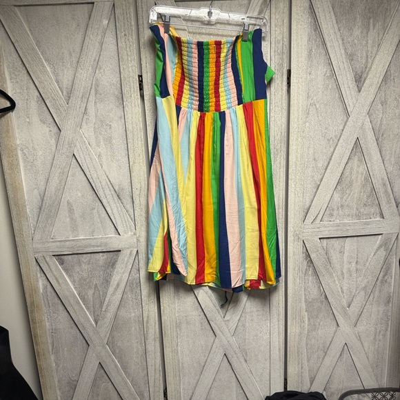 Modcloth 4xRainbow Halter Dress - Picture 5 of 5